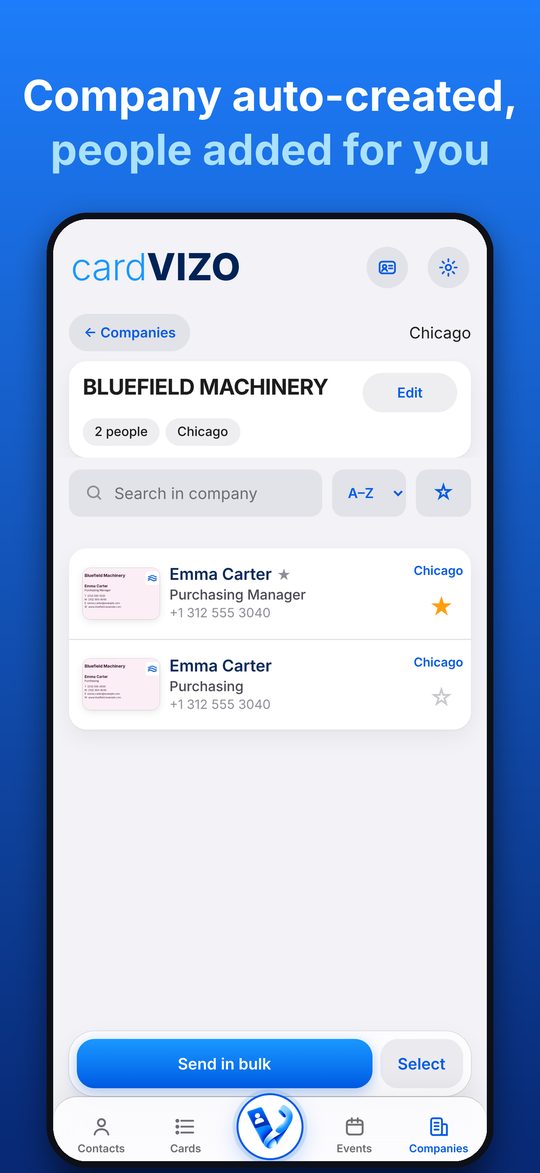 cardVIZO screenshot 6