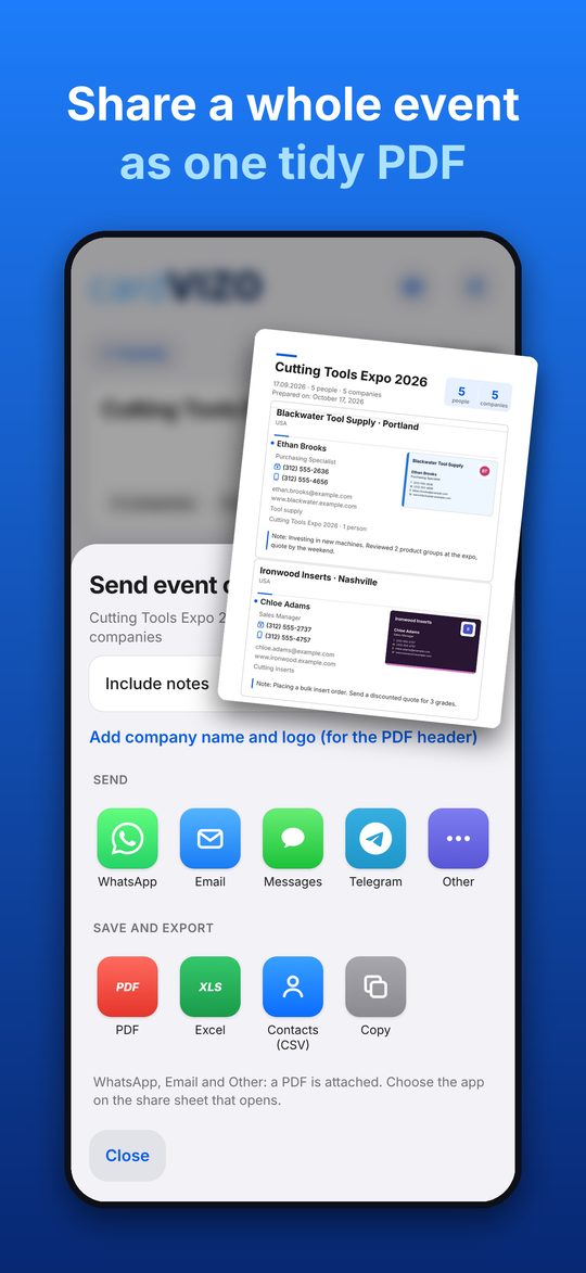 cardVIZO screenshot 9